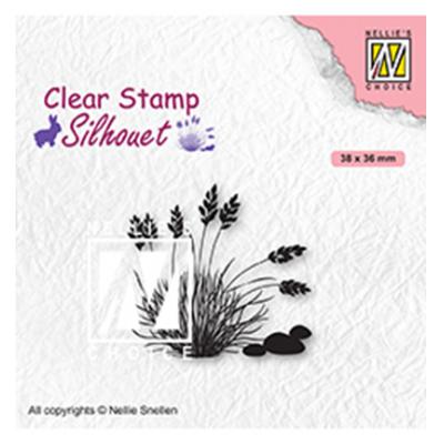 Nellie's Choice Clear Stamps  - Blumenwiese